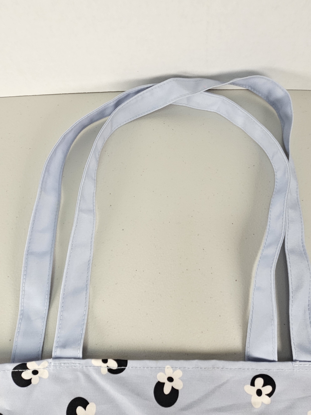 Kate Spade New York Light Blue Floral Print Tote Bag - Picture 9 of 12